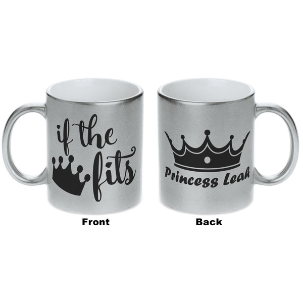 Princess Quotes and Sayings Silver Mug - Approval