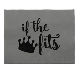 Princess Quotes and Sayings Small Gift Box w/ Engraved Leather Lid