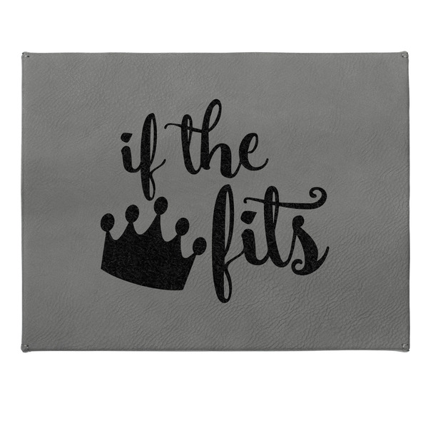 Princess Quotes and Sayings Small Engraved Gift Box with Leather Lid - Approval