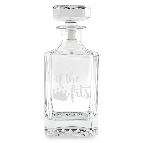 Princess Quotes and Sayings Whiskey Decanter - 26oz Square - APPROVAL