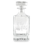 Princess Quotes and Sayings Whiskey Decanter - 26 oz Square