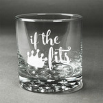 Princess Quotes and Sayings Whiskey Glass (Single)