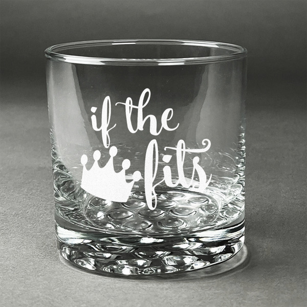 Custom Princess Quotes and Sayings Whiskey Glass - Engraved