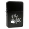 Princess Quotes and Sayings Windproof Lighters - Black - Front/Main