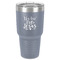 Religious Quotes and Sayings 30 oz Stainless Steel Tumbler - Grey - Single-Sided