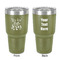 Religious Quotes and Sayings 30 oz Stainless Steel Tumbler - Olive - Double-Sided