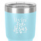 Religious Quotes and Sayings 30 oz Stainless Steel Ringneck Tumbler - Teal - Close Up