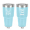 Religious Quotes and Sayings 30 oz Stainless Steel Ringneck Tumbler - Teal - Double Sided - Front & Back