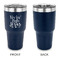 Religious Quotes and Sayings 30 oz Stainless Steel Ringneck Tumblers - Navy - Single Sided - APPROVAL