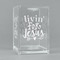Religious Quotes and Sayings Acrylic Pen Holder - Angled View
