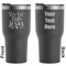 Religious Quotes and Sayings Black RTIC Tumbler - Front and Back