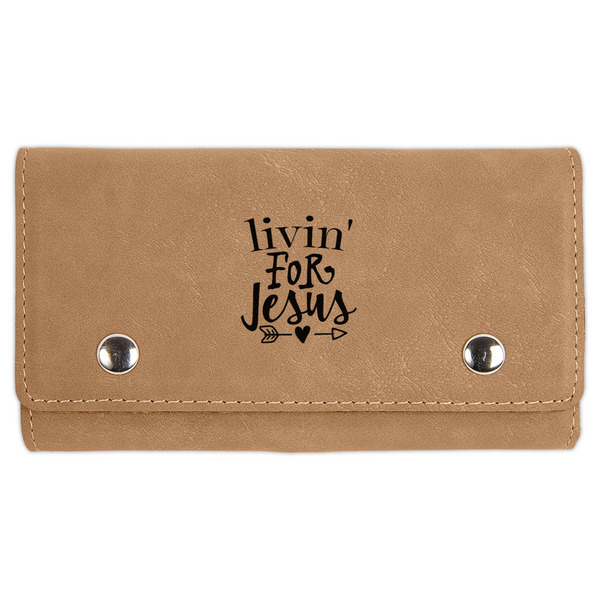 Custom Religious Quotes and Sayings Cards & Dice Set - Light Brown