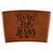 Religious Quotes and Sayings Leatherette Cup Sleeve