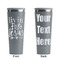 Religious Quotes and Sayings Grey RTIC Everyday Tumbler - 28 oz. - Front and Back
