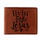 Religious Quotes and Sayings Leather Bifold Wallet - Single