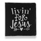 Religious Quotes and Sayings Leather Binder - 1" - Black - Front View