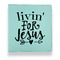 Religious Quotes and Sayings Leather Binder - 1" - Teal