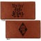 Religious Quotes and Sayings Leather Checkbook Holder Front and Back