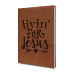 Religious Quotes and Sayings Leather Sketchbook - Small - Double Sided