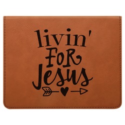 Religious Quotes and Sayings Leatherette 4-Piece Wine Tool Set