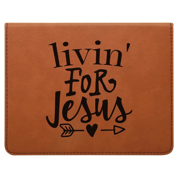 Religious Quotes and Sayings Leatherette 4-Piece Wine Tool Set Flat