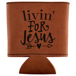 Religious Quotes and Sayings Leatherette Can Sleeve