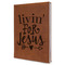 Religious Quotes and Sayings Leatherette Journal - Large - Single Sided