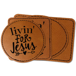 Religious Quotes and Sayings Faux Leather Iron On Patch