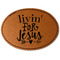 Religious Quotes and Sayings Leatherette Patches - Oval