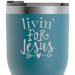 Religious Quotes and Sayings RTIC Tumbler - Dark Teal - Laser Engraved - Single-Sided