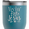 Religious Quotes and Sayings RTIC Tumbler - Dark Teal - Close Up