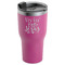 Religious Quotes and Sayings RTIC Tumbler - Magenta - Angled