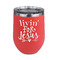 Religious Quotes and Sayings Stemless Stainless Steel Wine Tumbler - Coral - Double Sided