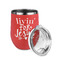 Religious Quotes and Sayings Stainless Wine Tumblers - Coral - Single Sided - Alt View