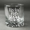 Religious Quotes and Sayings Whiskey Glass - Front/Approval