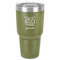 Funny Quotes and Sayings 30 oz Stainless Steel Ringneck Tumbler - Olive - Front