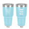 Funny Quotes and Sayings 30 oz Stainless Steel Ringneck Tumbler - Teal - Double Sided - Front & Back