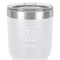 Funny Quotes and Sayings 30 oz Stainless Steel Ringneck Tumbler - White - Close Up