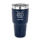 Funny Quotes and Sayings 30 oz Stainless Steel Ringneck Tumblers - Navy - FRONT
