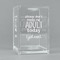 Funny Quotes and Sayings Acrylic Pen Holder - Angled View