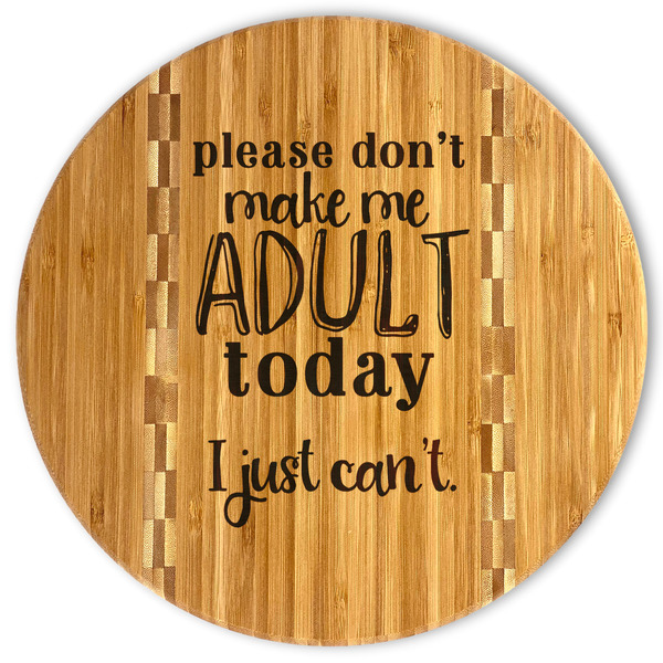 Custom Funny Quotes and Sayings Bamboo Cutting Board