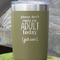 Funny Quotes and Sayings Olive Polar Camel Tumbler - 20oz - Close Up