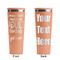 Funny Quotes and Sayings Peach RTIC Everyday Tumbler - 28 oz. - Front and Back