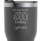 Funny Quotes and Sayings RTIC Tumbler - Black - Close Up