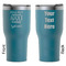 Funny Quotes and Sayings RTIC Tumbler - Dark Teal - Double Sided - Front & Back