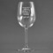 Funny Quotes and Sayings Wine Glass - Main/Approval