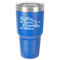 Sister Quotes and Sayings 30 oz Stainless Steel Ringneck Tumbler - Blue - Front
