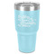 Sister Quotes and Sayings 30 oz Stainless Steel Ringneck Tumbler - Teal - Front