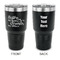 Sister Quotes and Sayings 30 oz Stainless Steel Ringneck Tumblers - Black - Double Sided - APPROVAL