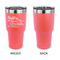 Sister Quotes and Sayings 30 oz Stainless Steel Ringneck Tumblers - Coral - Single Sided - APPROVAL